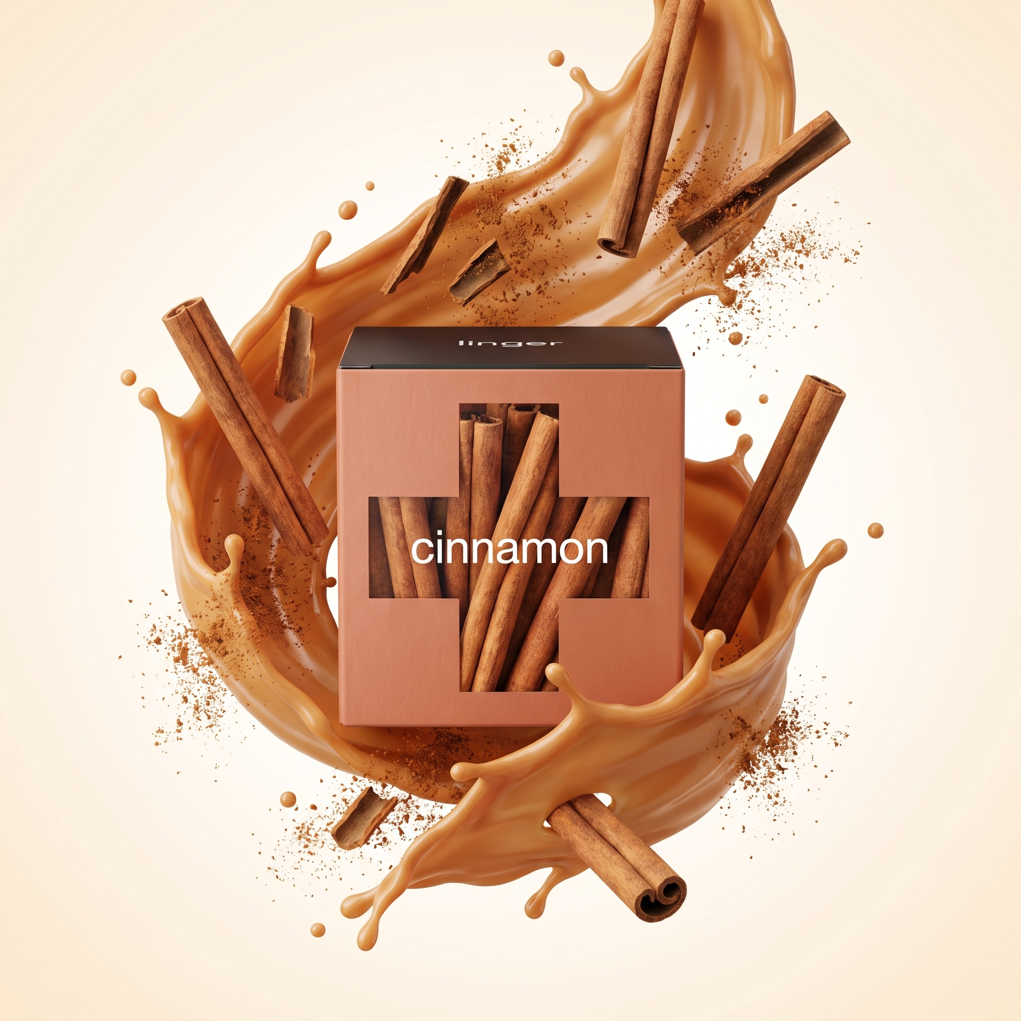 Cinnamon flavour box