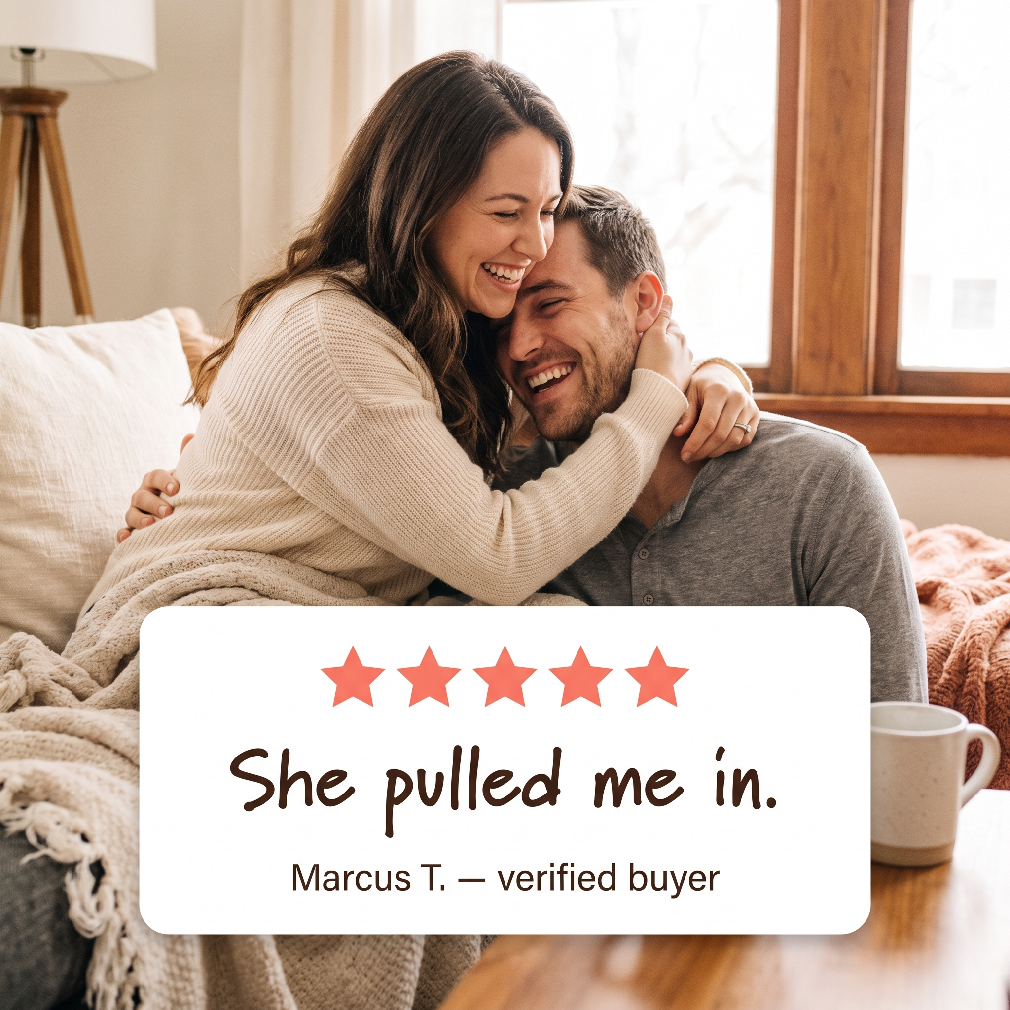 Customer testimonial - she pulled me in